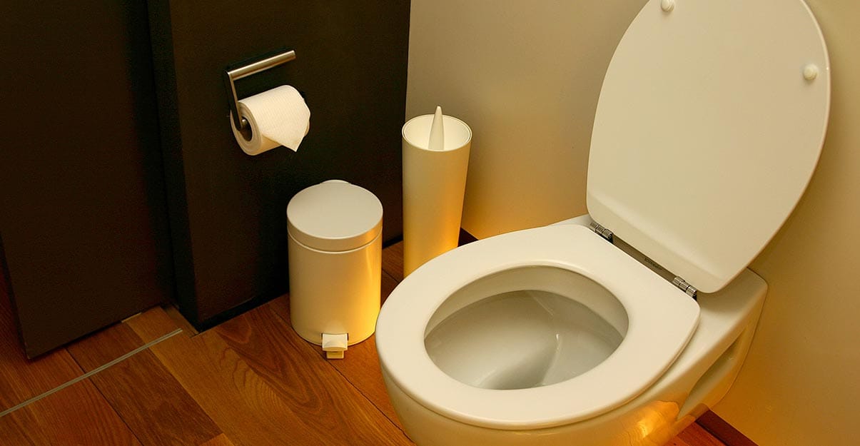 Aménagement des toilettes