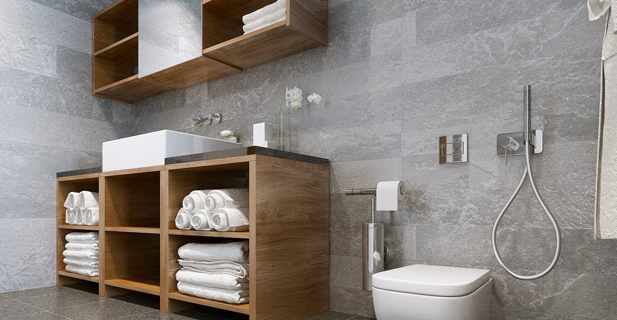 Aménagement des toilettes