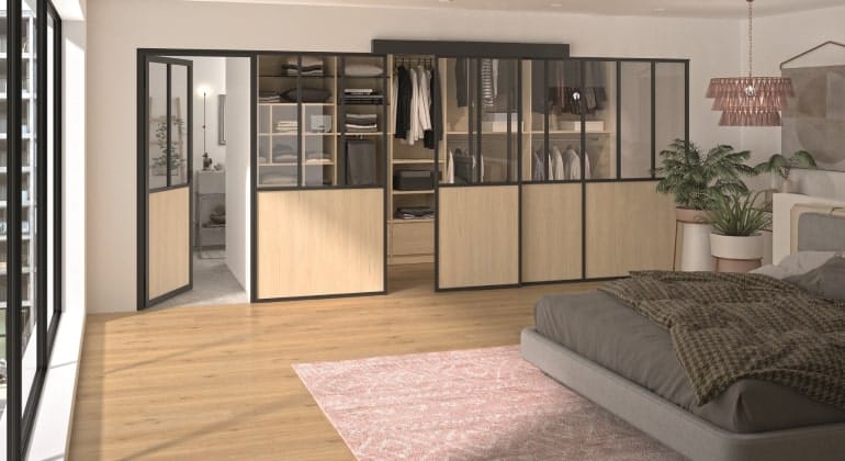 verriere coulissante