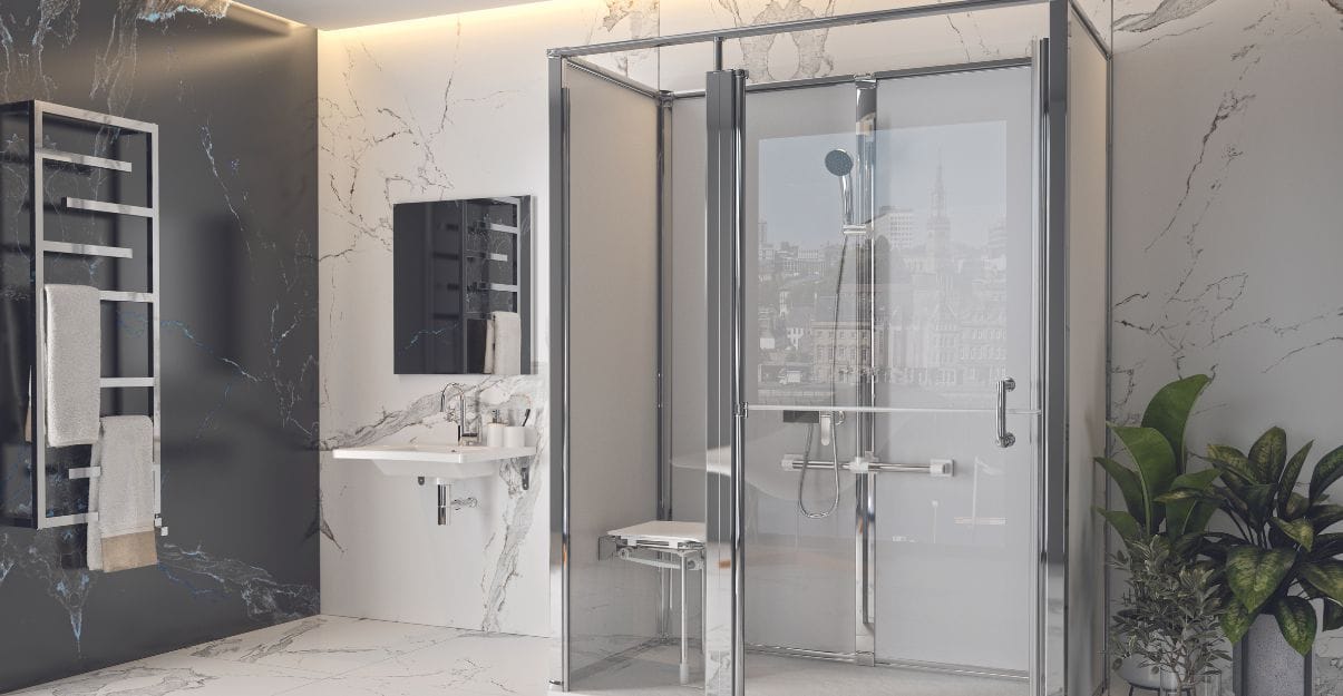 salon des seniors : kit de douche AKW