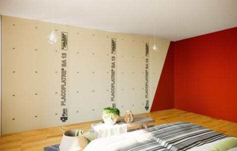 poser des plaques de plâtre aux murs