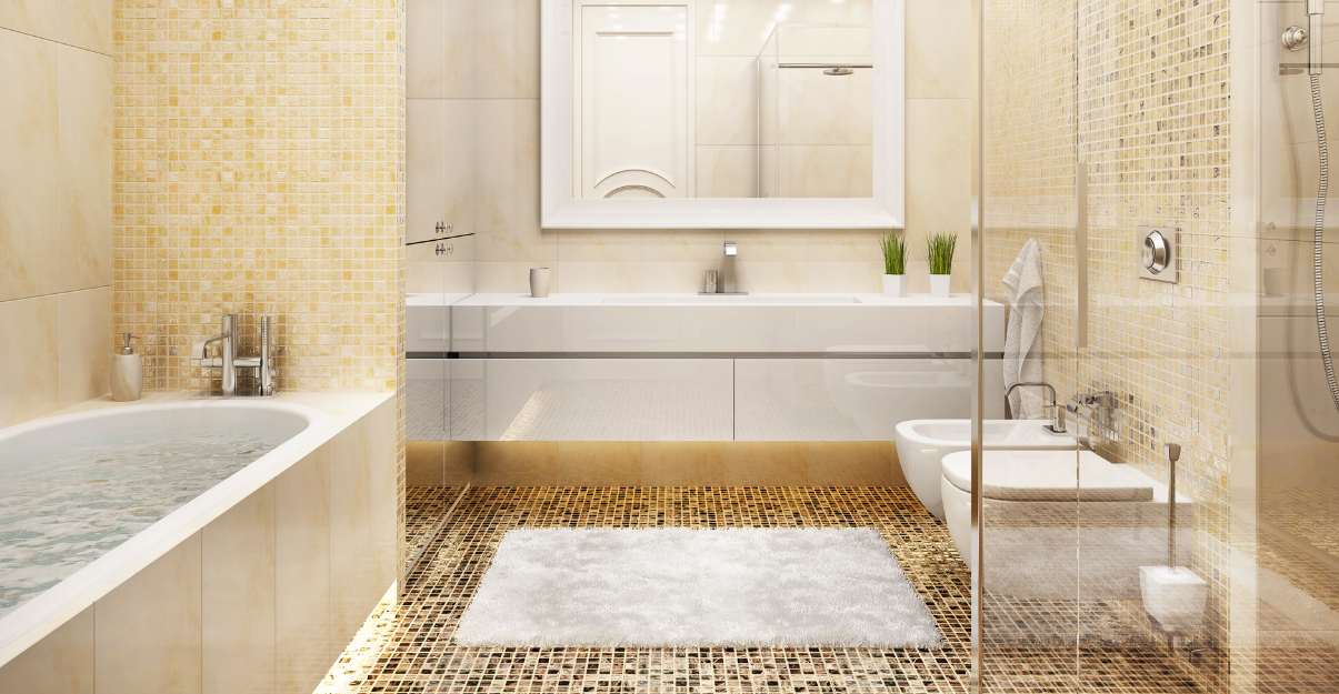 Différents types de carrelage façon mosaïque