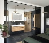 Meuble de salle de bain Inspiration chêne ambré