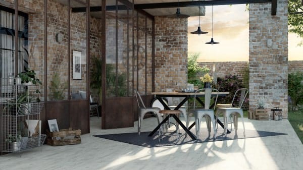 Carrelage sol extérieur grès cérame Kingston