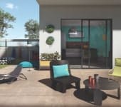 Carrelage extérieur aspect béton Ocana