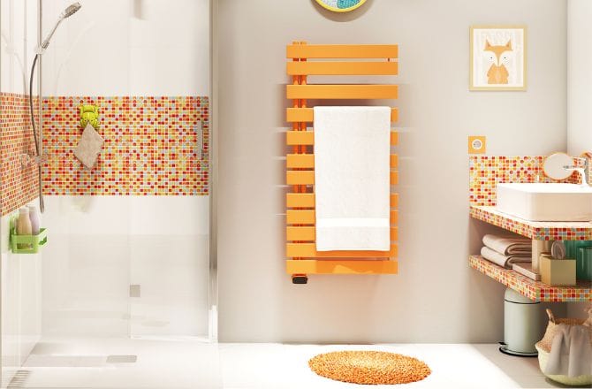 Une salle de bain style Pop