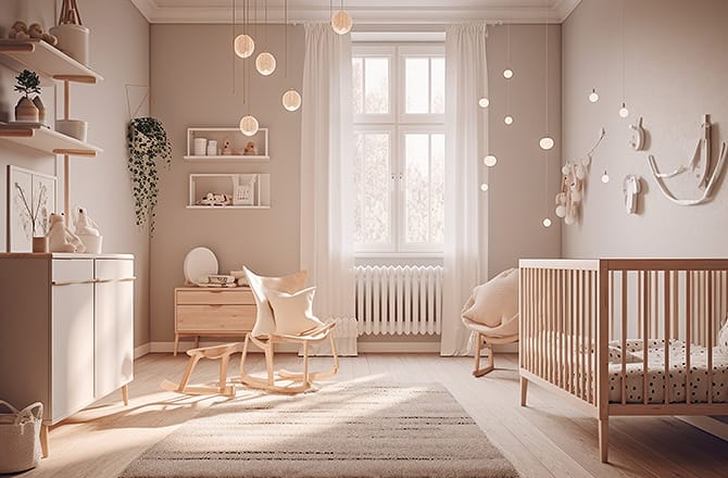 Nos conseils pour réaliser une chambre bébé scandinave