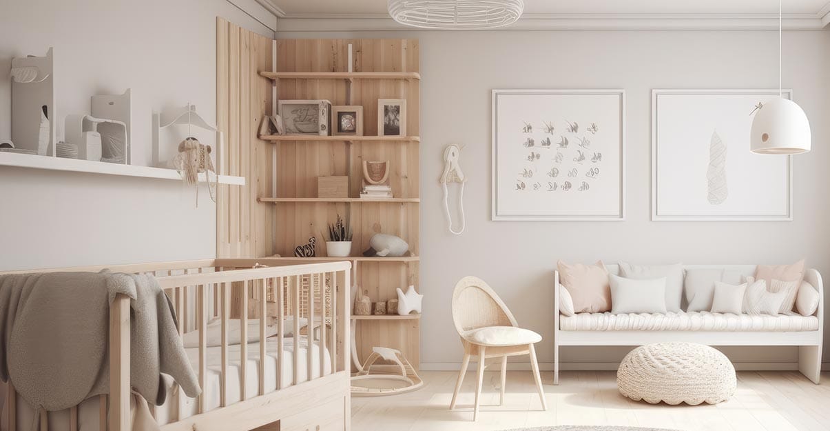 Nos conseils pour réaliser une chambre bébé scandinave