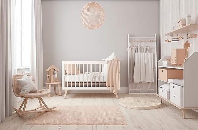 Nos conseils pour réaliser une chambre bébé scandinave