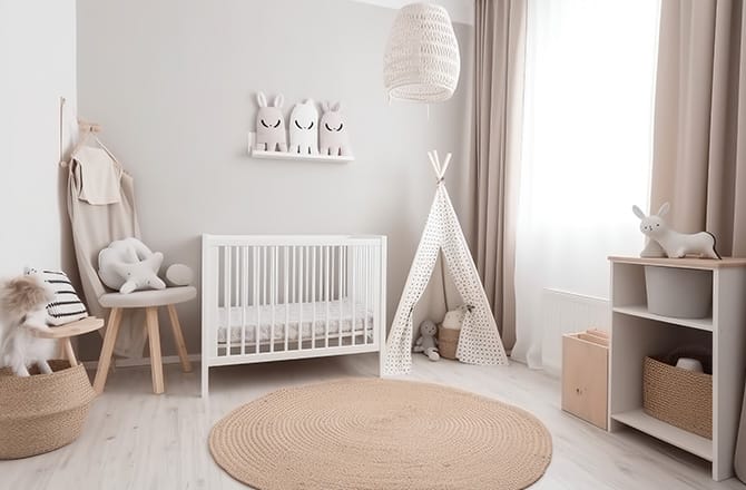 Nos conseils pour réaliser une chambre bébé scandinave