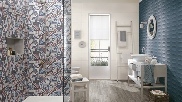 Carrelage pâte blanche Tempera