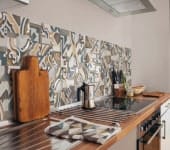 Carrelage pâte blanche Tempera