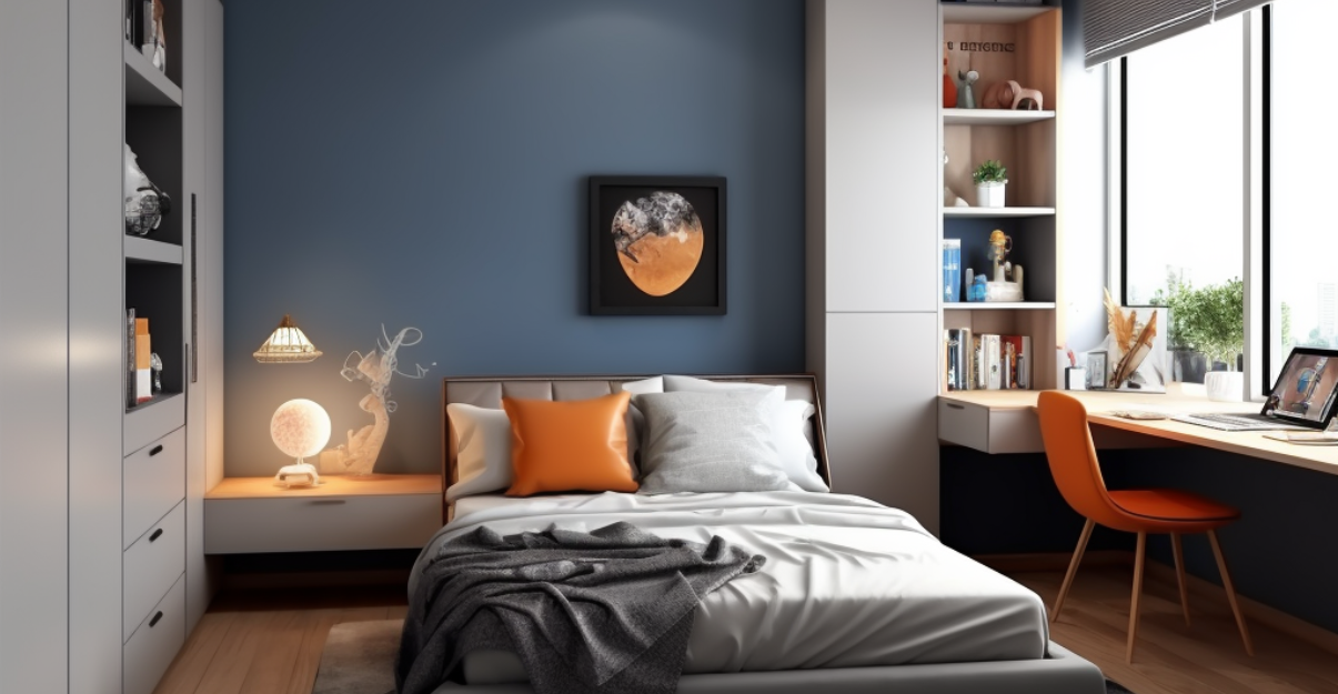 Créer une chambre d'étudiant fonctionnelle et stylée ? 