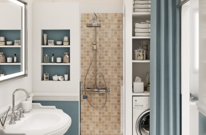  salle de bain classique chic