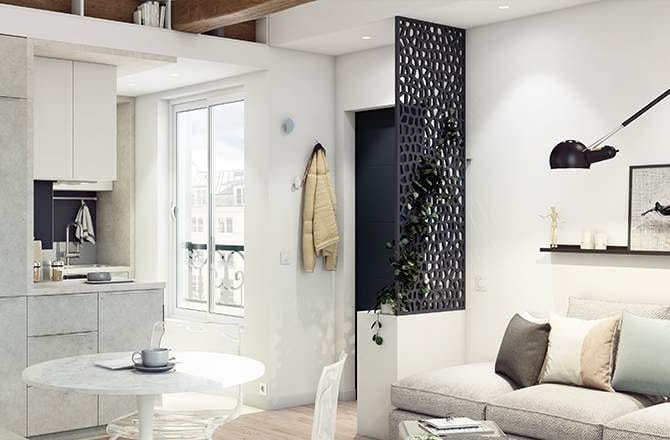 Concevoir le studio idéal sous les toits