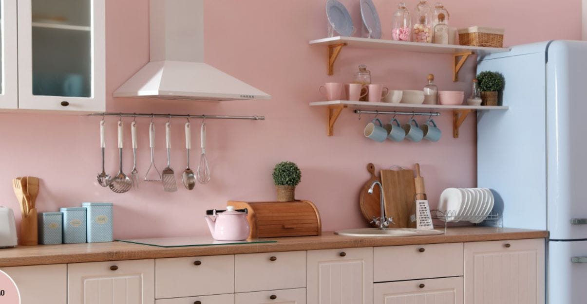 Peinture rose chromatics