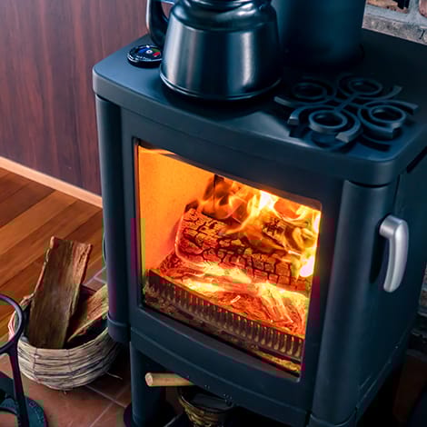 Les poêles à bois bûches