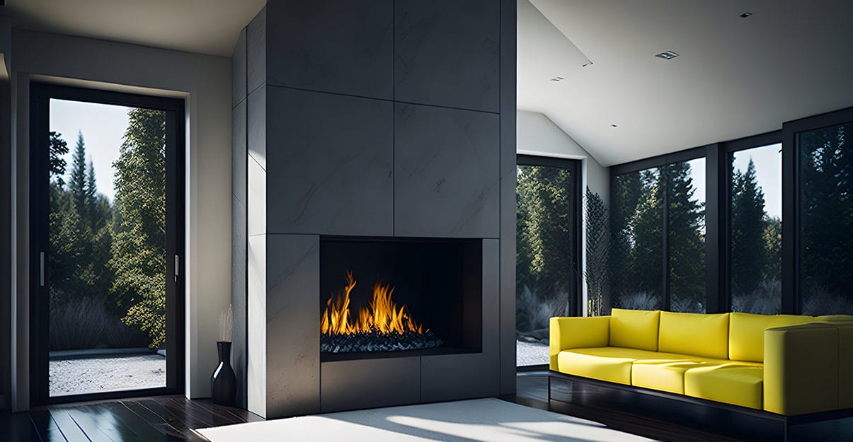 Quel parement derrière un poêle à bois ? 