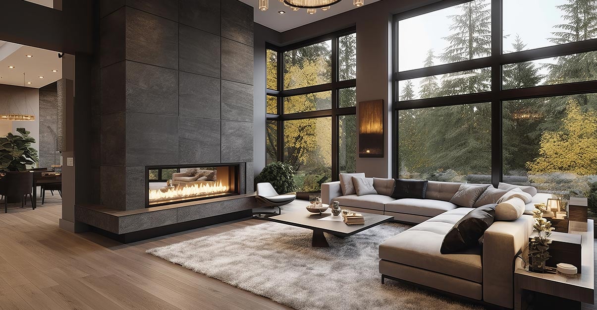 Le poêle à bois double face : avantages, inconvénients et prix