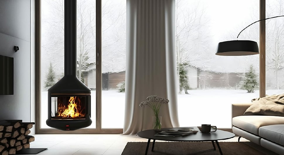 Prix d'un poêle à bois suspendu : guide d'achat