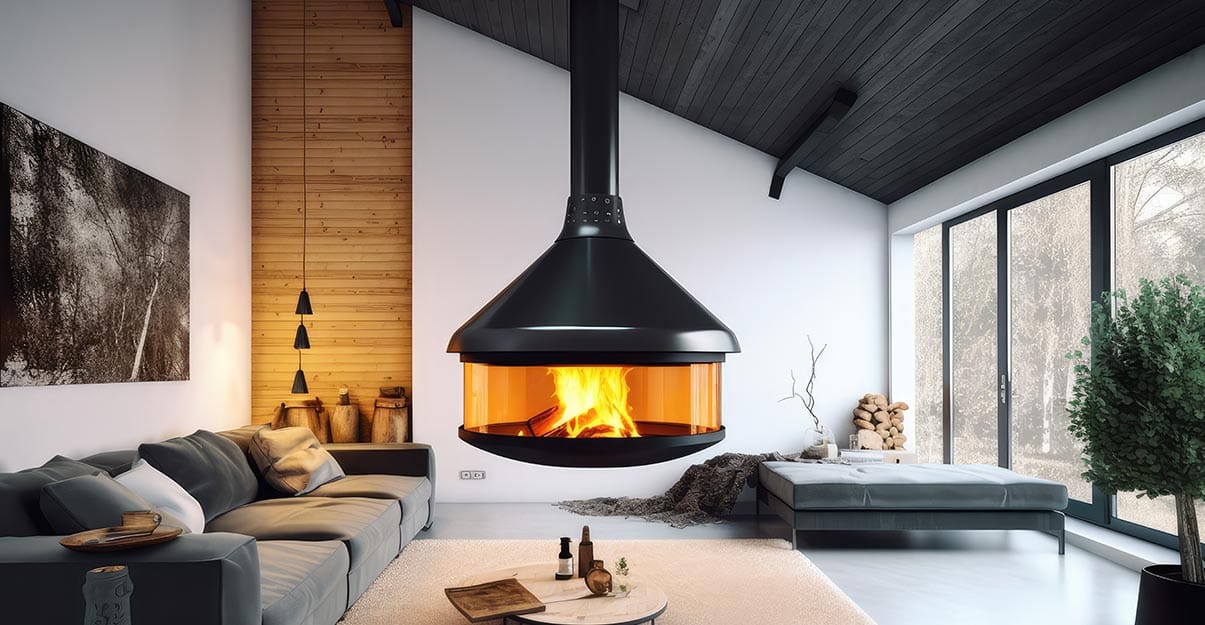 Prix d'un poêle à bois suspendu : guide d'achat