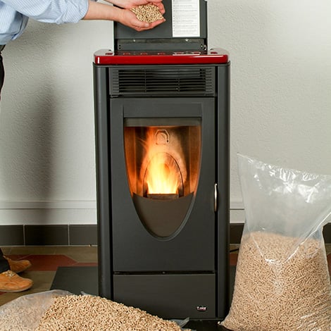 Le poêle à granulés ou pellets