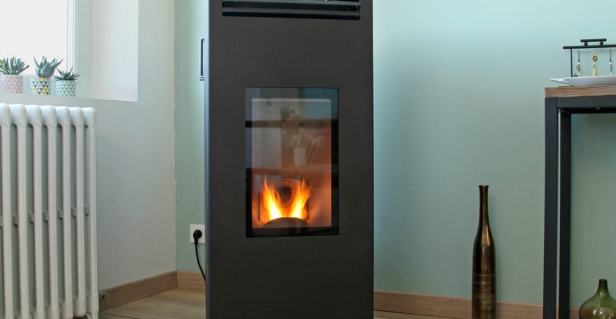 Quel aménagement autour d'un poêle à granulés ?