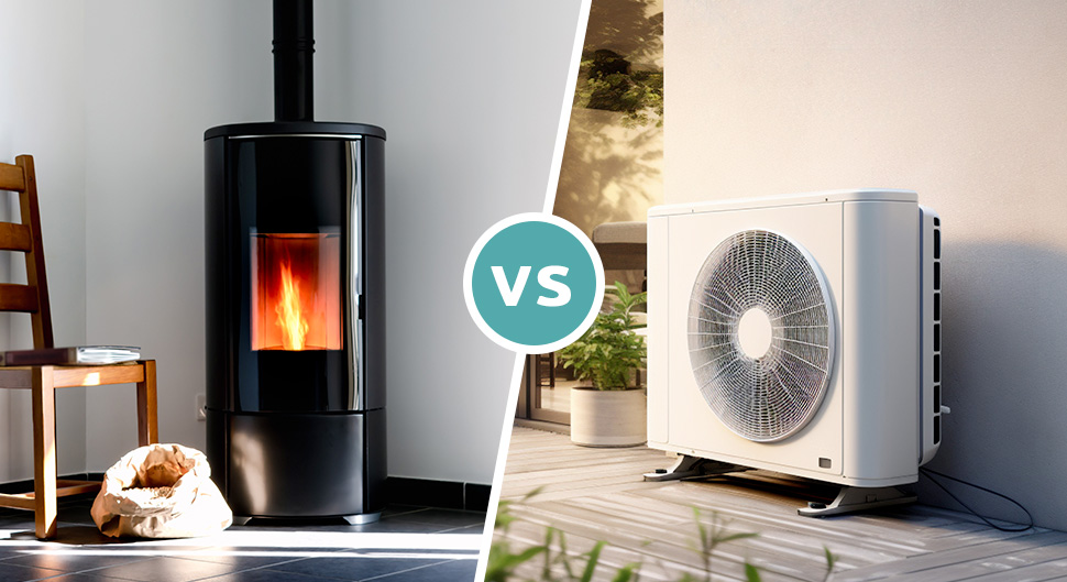 Poêle à granulés ou pompe à chaleur : que choisir ?