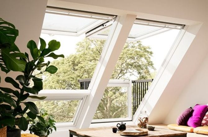 Fenêtre balcon Cabrio - VELUX