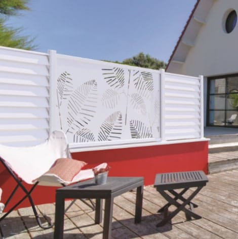 Clôture pliée à froid