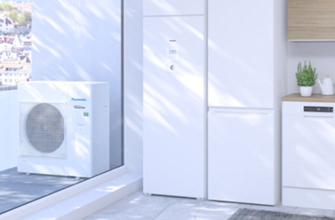 Pompe à chaleur air-eau ACQUAREA EcoFlex de PANASONIC