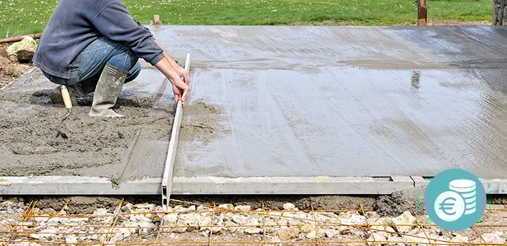 guide prix dalle béton