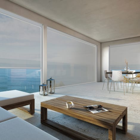 Store vertical extérieur zippé