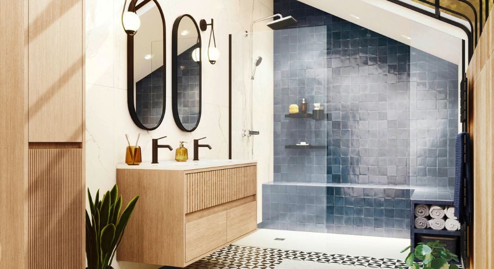 Tendances salles de bains 2025 La Maison Saint-Gobain