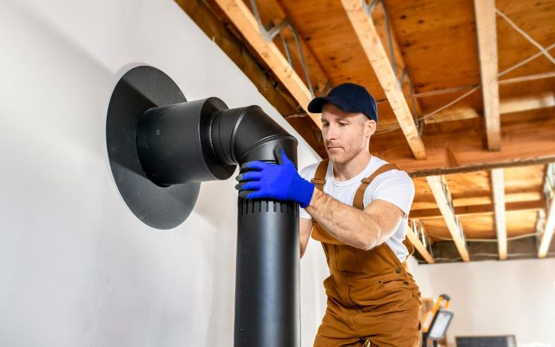 Artisan installation poêle à granules