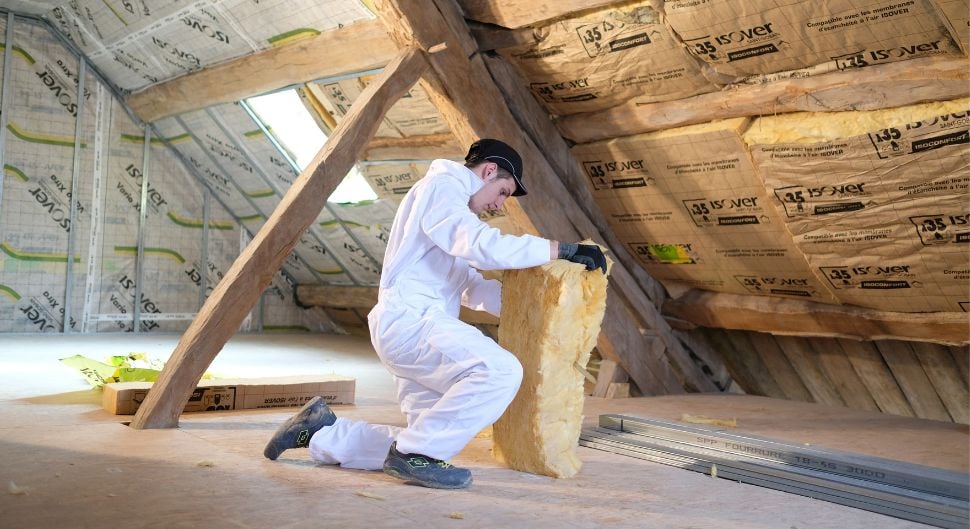 Isolation des rampants de toiture La Maison Saint-Gobain