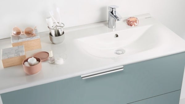 Salle de bains GRAPHIC vert aloé mat