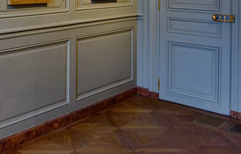 Parquet motif Chantilly