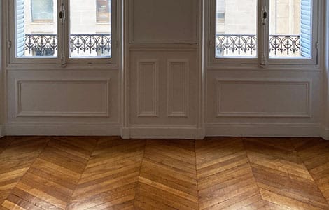 Parquet point de Hongrie 