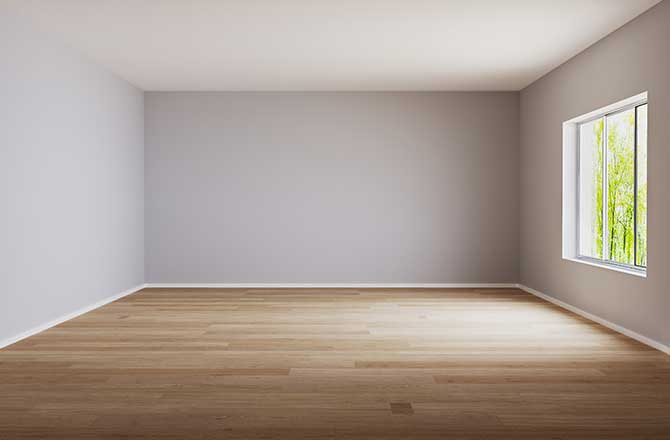 Parquet en pose horizontale