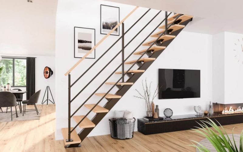 Escalier POUTRE2 de GIMM par La Maison Saint-Gobain