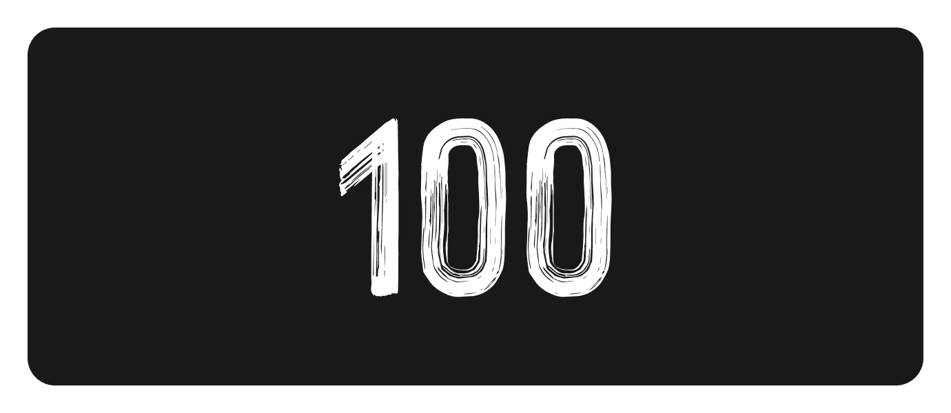100