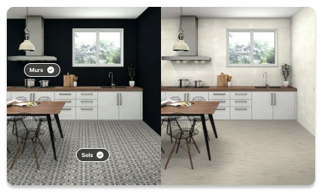 Simulateur de revêtements sols et murs