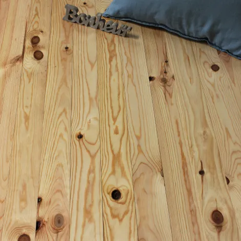 Parquet Pin Maritime massif brut