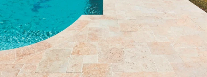 terrasse travertin opus romain