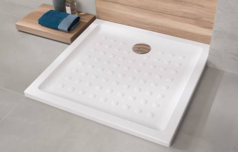 Receveur de douche grès émaillé