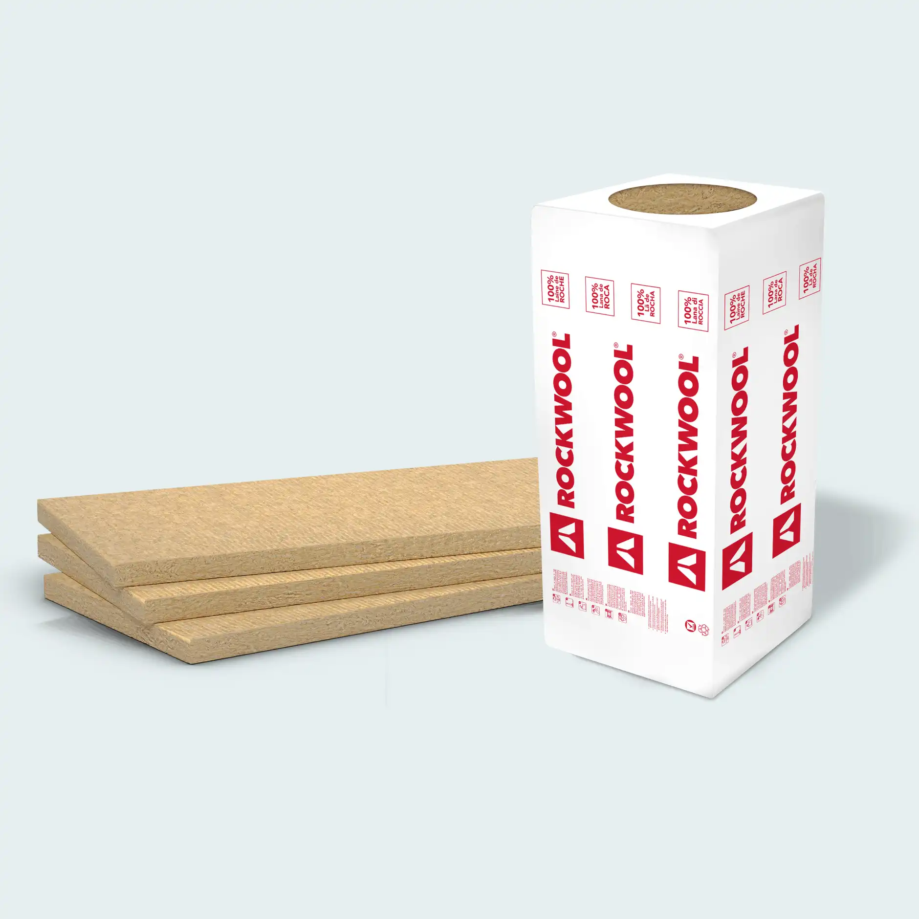 Panneau isolant en laine de roche ALPHAROCK