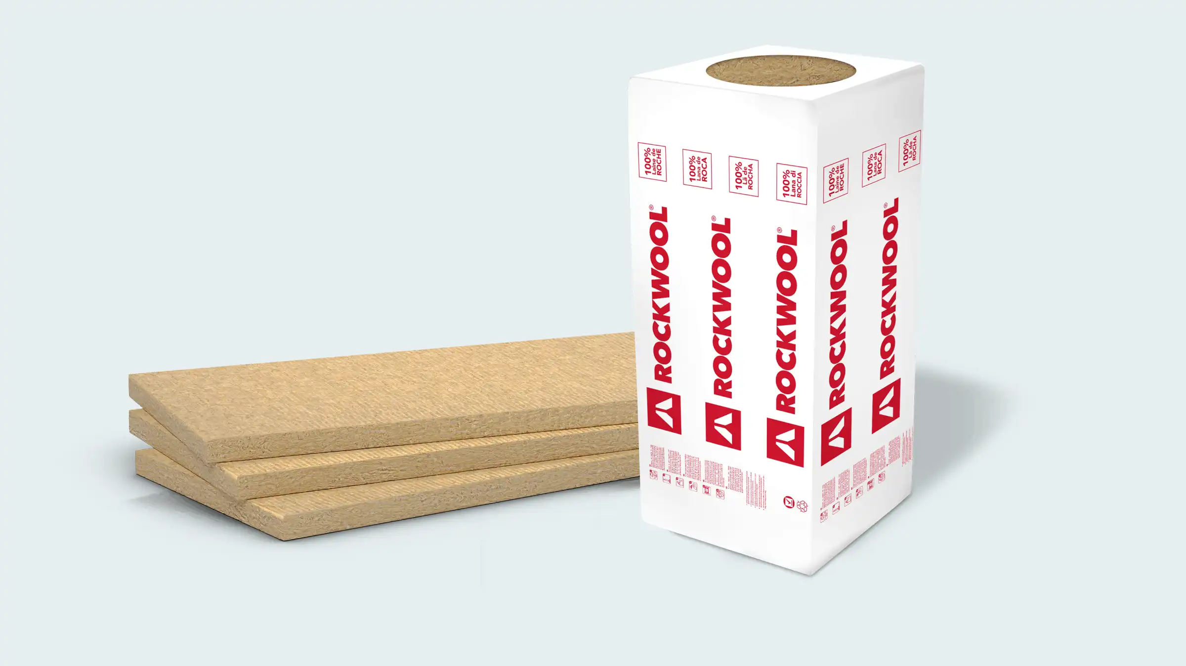 Panneau isolant en laine de roche ALPHAROCK