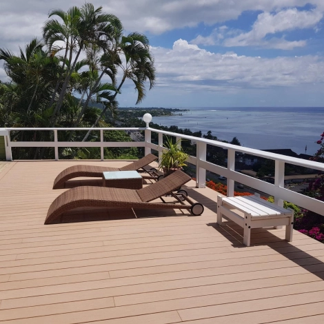 Lame de terrasse Élégance structurée monoextrudée