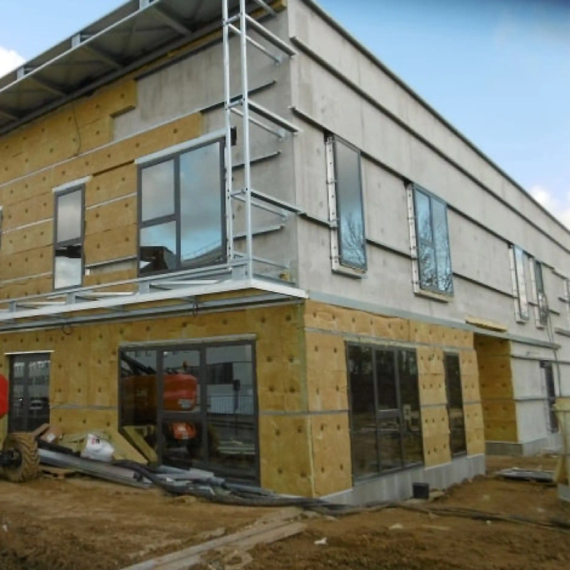 Panneau isolant laine de roche ROCKFACADE